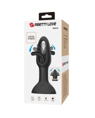 PRETTY LOVE HUBERT PLUG ANAL CON 7 MODOS DE VIBRACION
