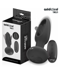 ADDICTED TOYS PLUG ANAL CON LENGUA VIBRADORA Y CONTROL REMOTO