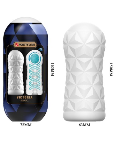 PRETTY LOVE MASTURBADOR VICTORIA 15 UNIDADES PRETTY LOVE MASTURBADOR VICTORIA 15 UNIDADES