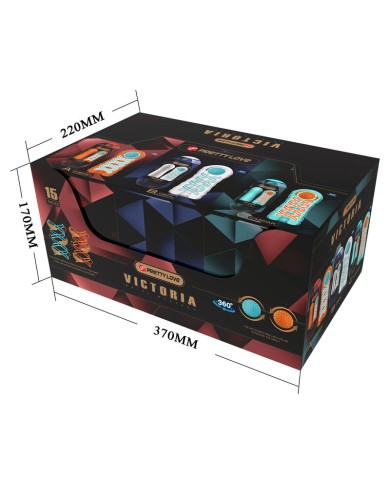 PRETTY LOVE MASTURBADOR VICTORIA 15 UNIDADES PRETTY LOVE MASTURBADOR VICTORIA 15 UNIDADES