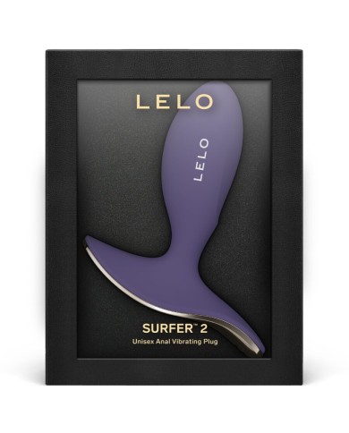 LELO SURFER 2 PLUG ANAL VIBRADOR UNISEX MORADO