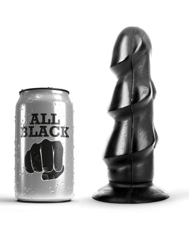 ALL BLACK DILDO 17 CM