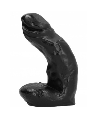 ALL BLACK DILDO REALISTICO 15 CM