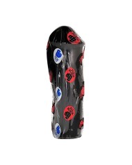 ALL BLACK DILDO REALISTICO 20 CM