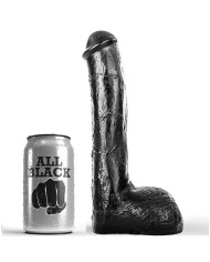 ALL BLACK PENE REALISTICO ANAL 23 CM