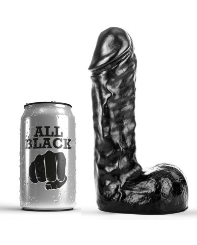 ALL BLACK DONG 19 CM