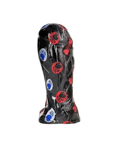 ALL BLACK DONG 22 CM PUNTA ANCHA