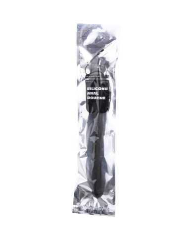 ALL BLACK DUCHA ANAL SILICONA 27 CM