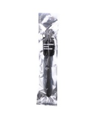ALL BLACK DUCHA ANAL SILICONA SISTEMA STOPPER 27 CM