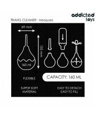 ADDICTED TOYS LIMPIADOR ANAL DE VIAJE TALLA M 160 ML