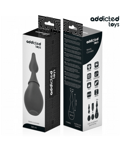 ADDICTED TOYS LIMPIADOR DE VIAJE SILICONA MODELO 1