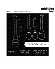 ADDICTED TOYS LIMPIADOR DE VIAJE SILICONA MODELO 2