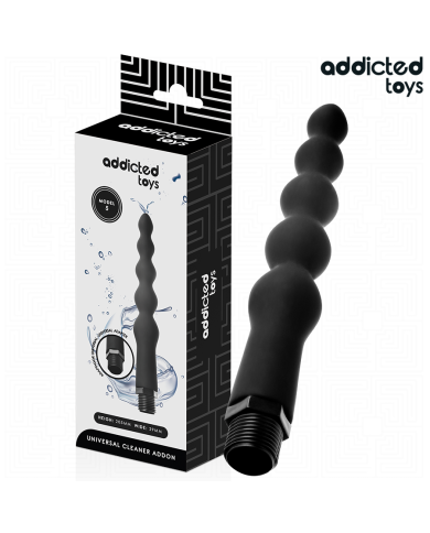ADDICTED TOYS LIMPIADOR ANAL CON ADAPTADOR UNIVERSAL MODELO 5