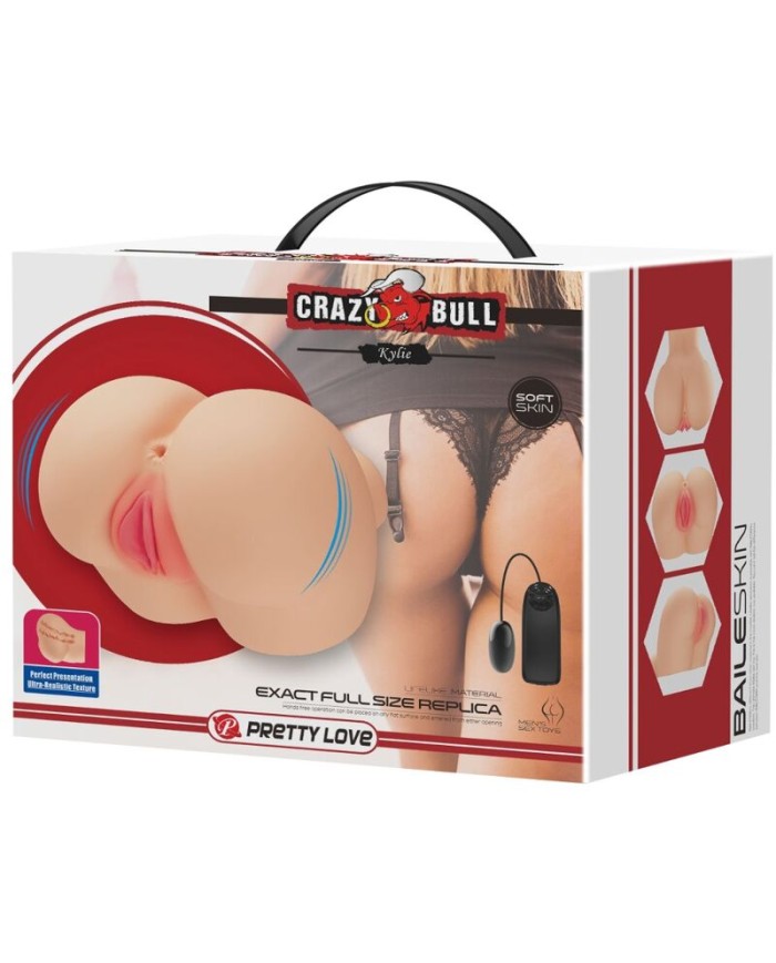 CRAZY BULL VAGINA Y ANO REALISTICOS VIBRADOR KYLIE CRAZY BULL VAGINA Y ANO REALISTICOS VIBRADOR KYLIE