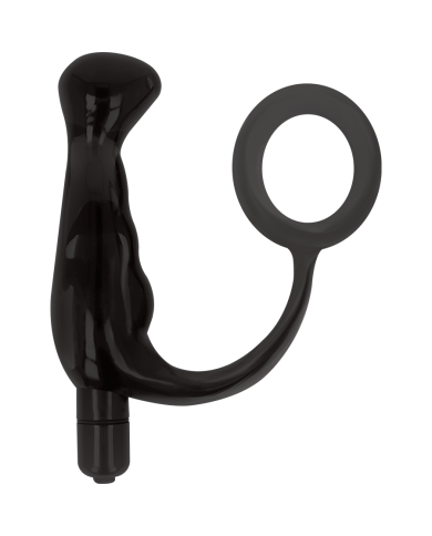 ADDICTED TOYS VIBRADOR PROSTATICO NEGRO 10 CM