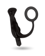 ADDICTED TOYS VIBRADOR PROSTATICO NEGRO 10 CM