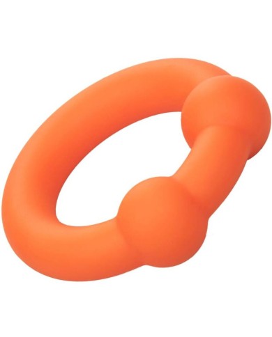CALEXOTICS ALPHA ANILLO DOBLE BOLA NARANJA CALEXOTICS ALPHA ANILLO DOBLE BOLA NARANJA