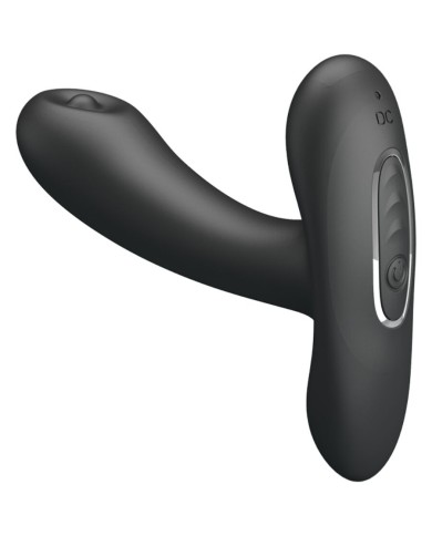 PRETTY LOVE REMINGTON MASAJEADOR VIBRADOR ANAL Y VAGINAL NEGRO