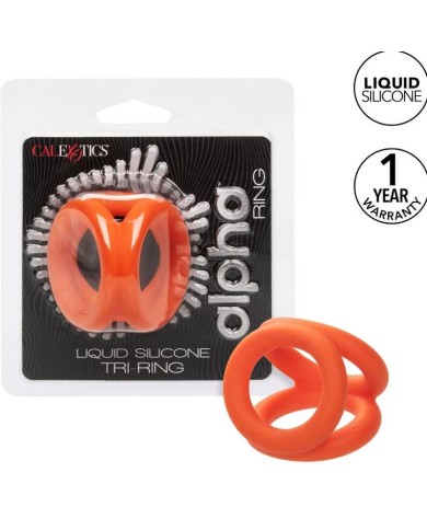 CALEXOTICS ALPHA TRIPLE ANILLO NARANJA