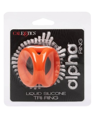 CALEXOTICS ALPHA TRIPLE ANILLO NARANJA CALEXOTICS ALPHA TRIPLE ANILLO NARANJA