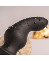 ROCKS OFF RO ZEN RRO PLUG ANAL CON ANILLO VIBRADOR PARA EL PENE NEGRO