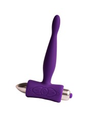 ROCKS OFF PETITE SENSATIONS TEAZER PLUG ANAL VIBRADOR MORADO