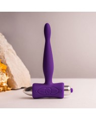 ROCKS OFF PETITE SENSATIONS TEAZER PLUG ANAL VIBRADOR MORADO