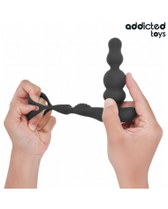 ADDICTED TOYS MASAJEADOR PROSTATICO ROTATORIO CONTROL REMOTO