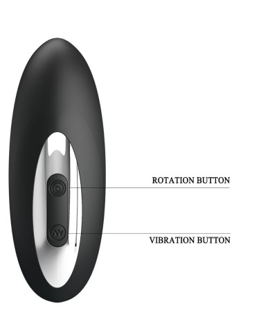 MR PLAY MASAJEADOR PROSTATICO CON ROTACION Y VIBRACION