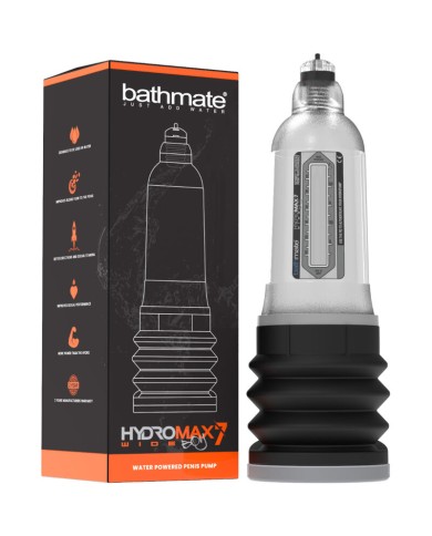 BATHMATE HYDROMAX 7 WIDE BOY X30 TRANSPARENTE