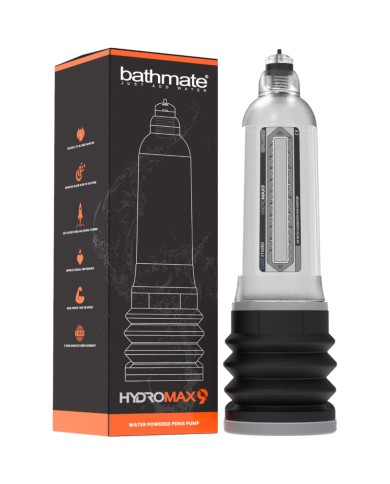 BATHMATE HYDROMAX 9 BOMBA AUMENTO PENE TRANSPARENTE