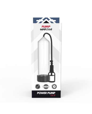 PUMP ADDICTED BOMBA ERECCION RX7 TRANSPARENTE