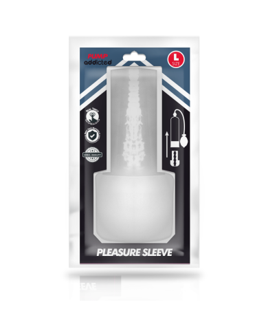 PUMP ADDICTED PLEASURE SLEEVE MASTUBADOR TALLA L