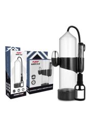 PUMP ADDICTED BOMBA ERECCION RX7 TRANSPARENTE CON VIBRADOR