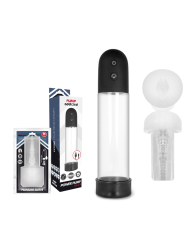 PUMP ADDICTED BOMBA ERECCION RX11 AUTOMATICA CON MASTURBADOR