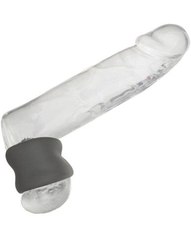 CALEXOTICS ALPHA ANILLO EXTENSION ESCROTO DOBLE NEGRO CALEXOTICS ALPHA ANILLO EXTENSION ESCROTO DOBLE NEGRO