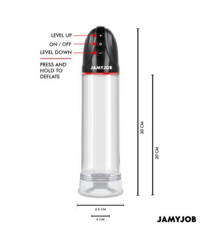JAMYJOB XPAND BOMBA AUTOMATICA 3 NIVELES DE SUCCIONADOR GRIS