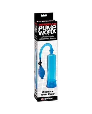 PUMP WORX BOMBA DE ERECCION PRINCIPIANTES AZUL