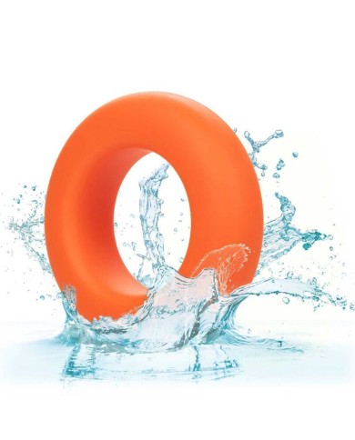 CALEXOTICS ALPHA ANILLO PROLONG GRANDE NARANJA CALEXOTICS ALPHA ANILLO PROLONG GRANDE NARANJA