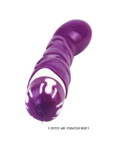 BAILE REALISTIC COCK 10 RITMOS SENSATION VIOLETA