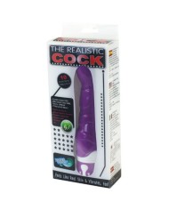 BAILE REALISTIC COCK 10 RITMOS SENSATION VIOLETA