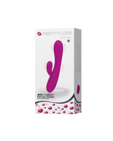 PRETTY LOVE SMART VICTOR VIBRADOR CON ESTIMULADOR CLITORIS
