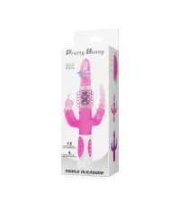 BAILE PRETTY BUNNY TRIPLE VIBRADOR ROTADOR