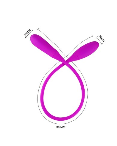PRETTY LOVE SMART SNAKY VIBE VIBRADOR 7 V 3 TICKLING