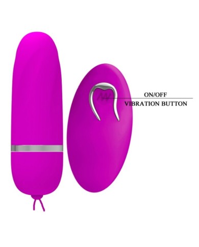 PRETTY LOVE HUEVO VIBRADOR DEBBY CON MANDO