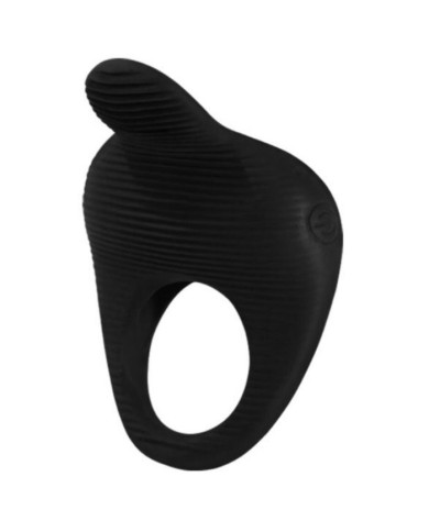 PRETTY LOVE THIMBLE ANILLO VIBRADOR NEGRO