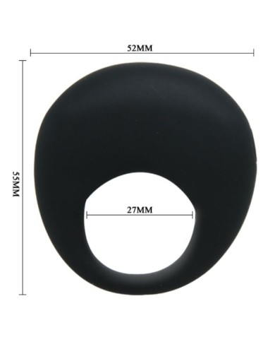PRETTY LOVE TRAP ANILLO VIBRADOR NEGRO