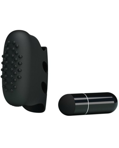 PRETTY LOVE FLIRTATION DEDAL CON VIBRACION STEWARD NEGRO