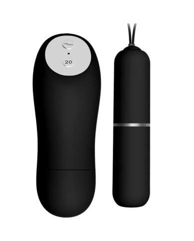 BAILE TANGA CON BALA VIBRADORA Y CONTROL REMOTO NEGRO