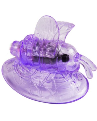 BAILE MARIPOSA VIBRADORA ESTIMULACION CLITORIS LILA